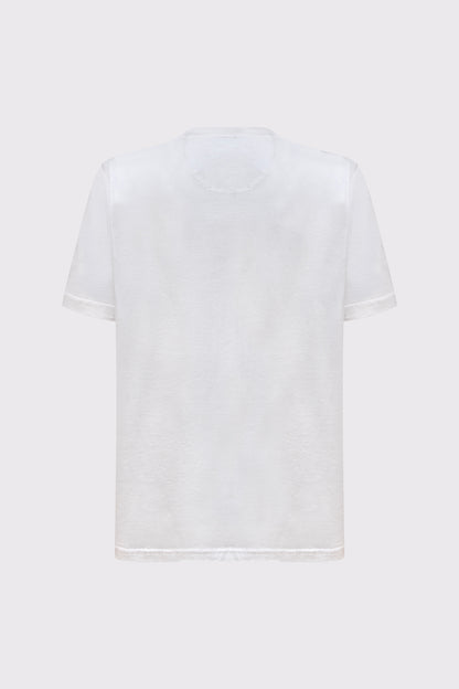 Casual T-Shirt aus 100 % Baumwolle