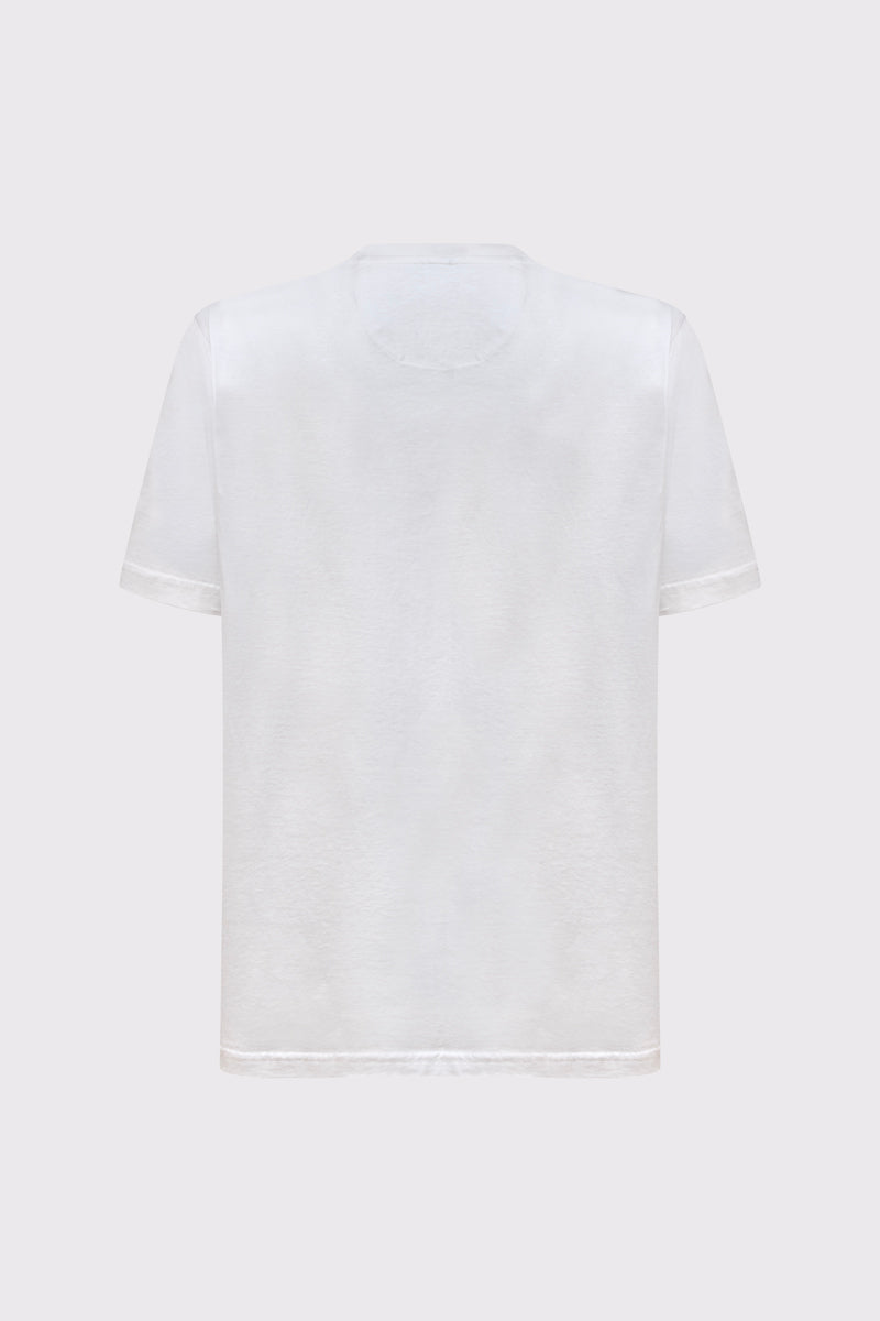 Casual T-Shirt aus 100 % Baumwolle