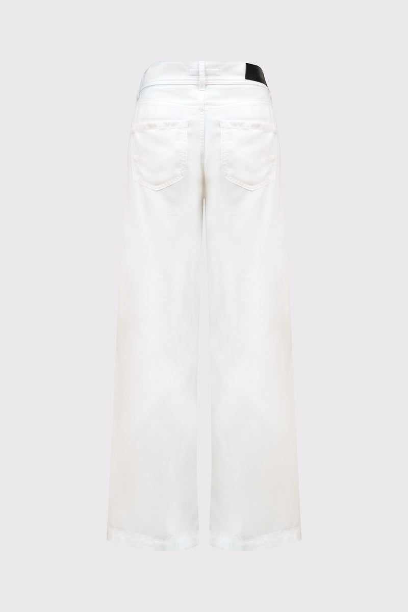 Tencel pajama pants with drawstring waist and wide leg (Ladies' pajamas pants)