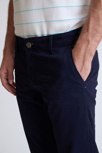 Claudio Campione Baumwoll-Chino mit Stretch