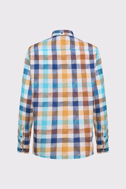 Modern Fit Hemd mit Karomuster