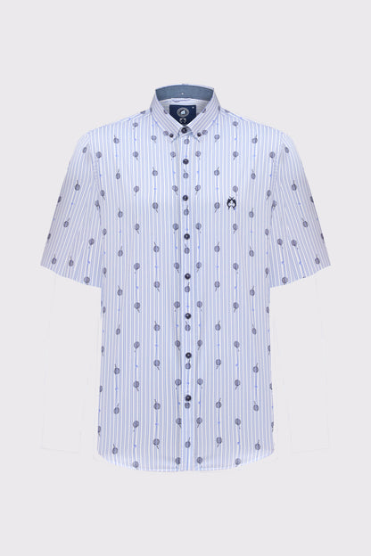 Modern Fit Hemd mit maritimer Inspiration