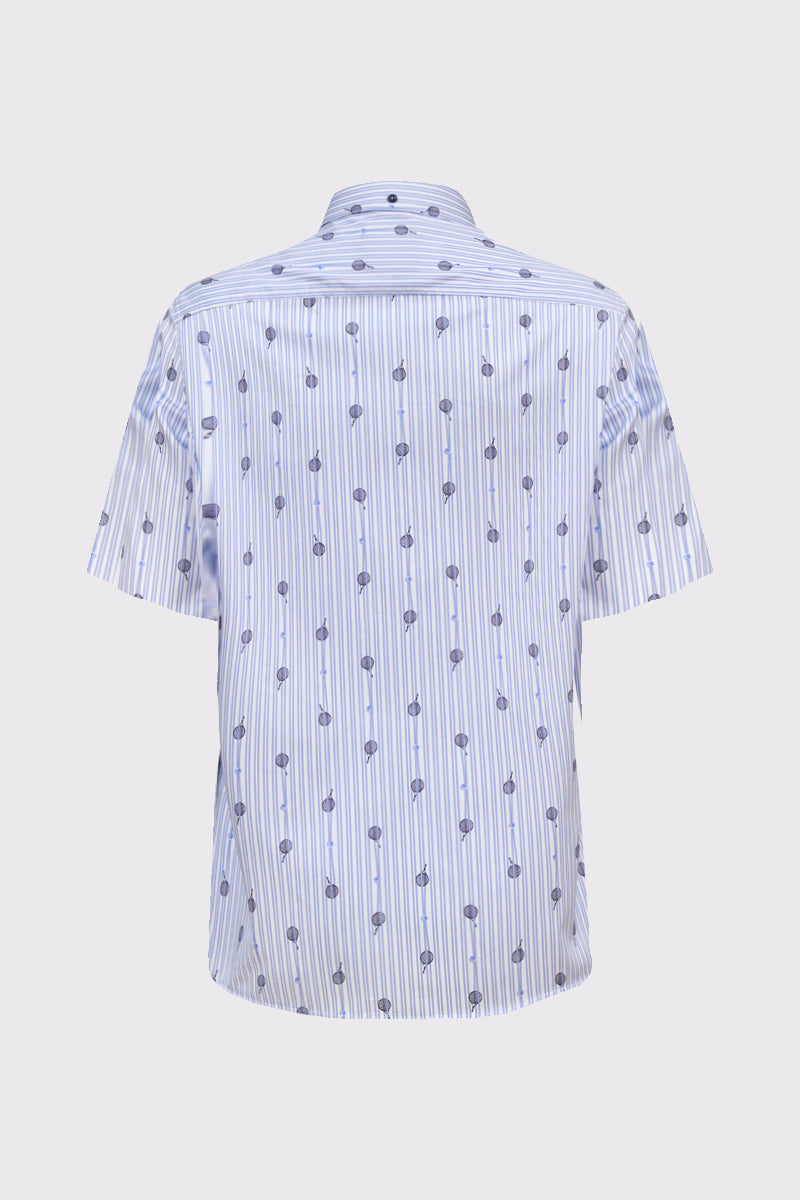 Modern Fit Hemd mit maritimer Inspiration