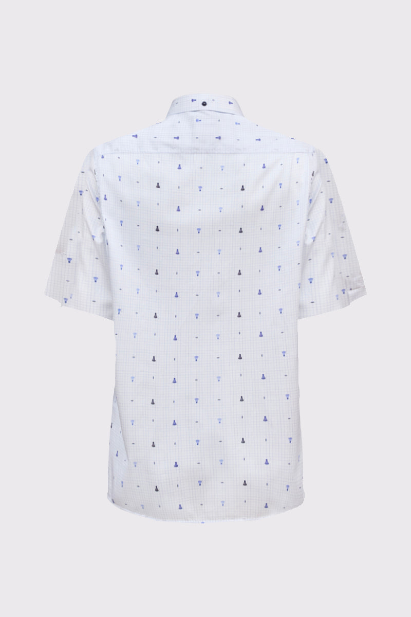 Modern Fit Hemd mit maritimer Inspiration