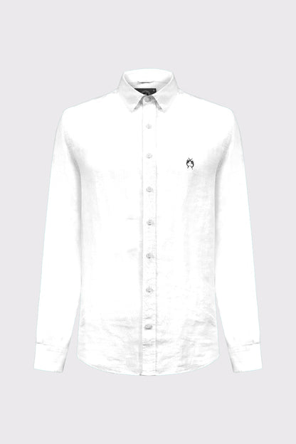 Herrenhemd aus 100% Leinen mit Modern Fit. Atmungsaktiv, leicht und ideal für stilvolle Sommer- und Casual-Looks