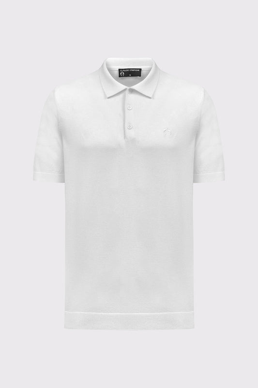 Fine-knit polo shirt made from a viscose blend – Smooth texture & modern fit