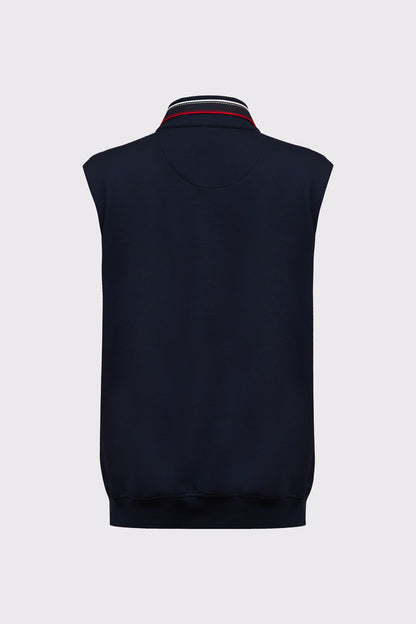 Claudio Campione Yachting Bodywarmer mit Kontraststreifen