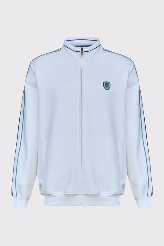 Men's Zip-Up Sweatshirt – Clean & Sporty