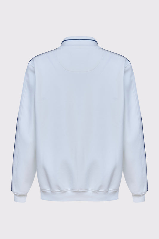Men's Zip-Up Sweatshirt – Clean & Sporty