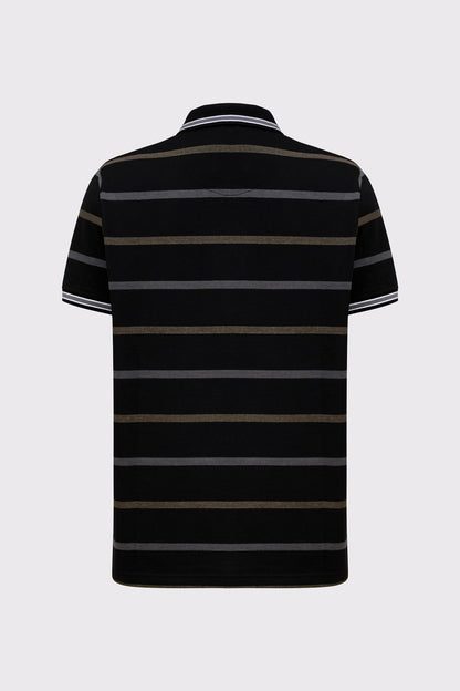 Herren Polo-Shirt mit Streifen