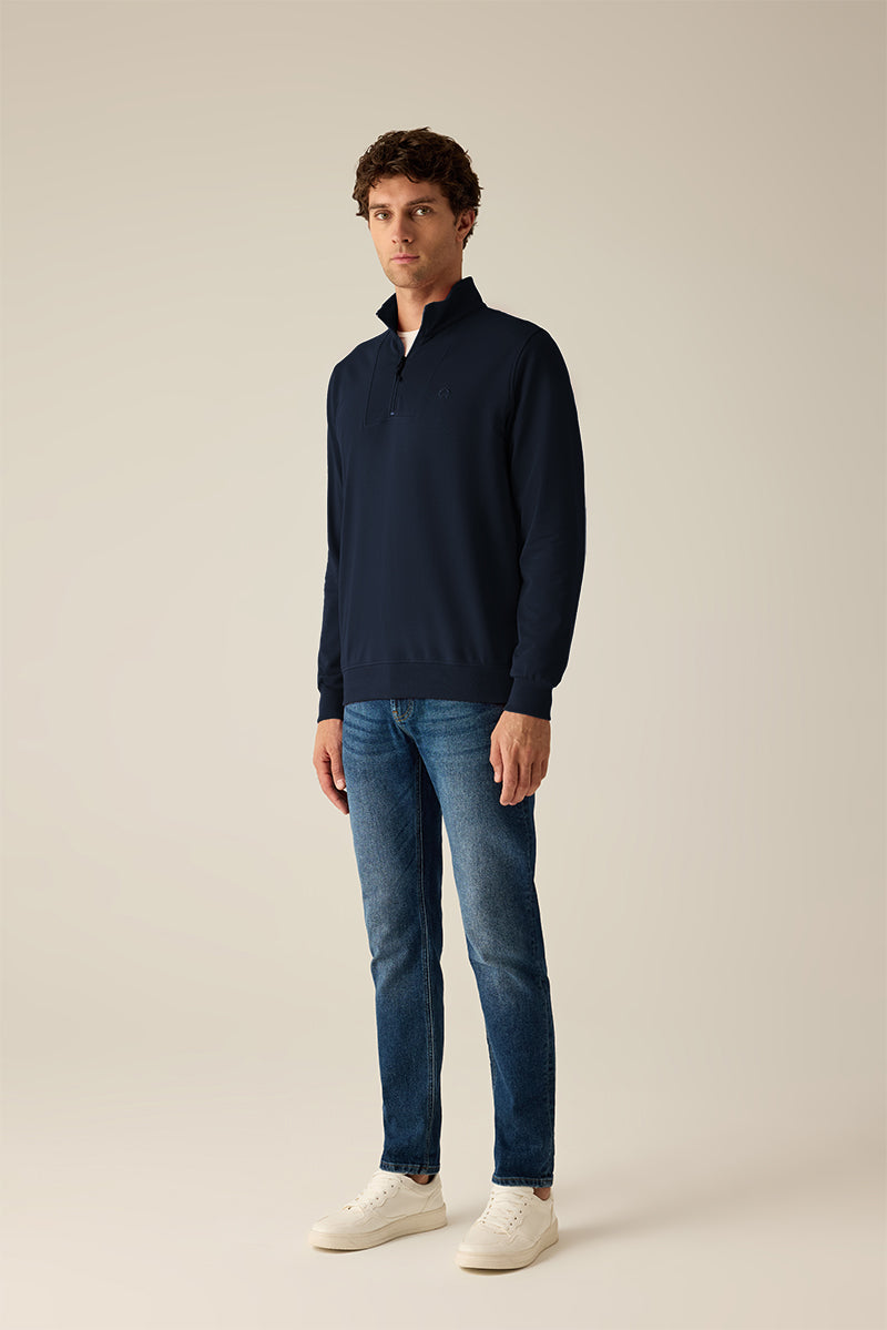 3095002_85400 Sweatshirt Troyer yaka