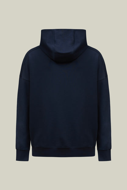 Herren Sweatshirt mit Kapuze in Navy