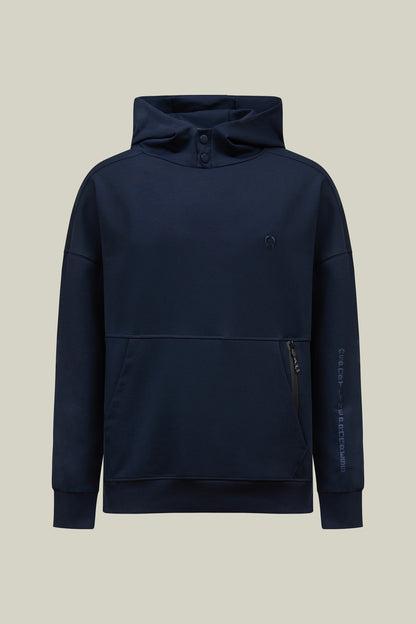 Herren Sweatshirt mit Kapuze in Navy