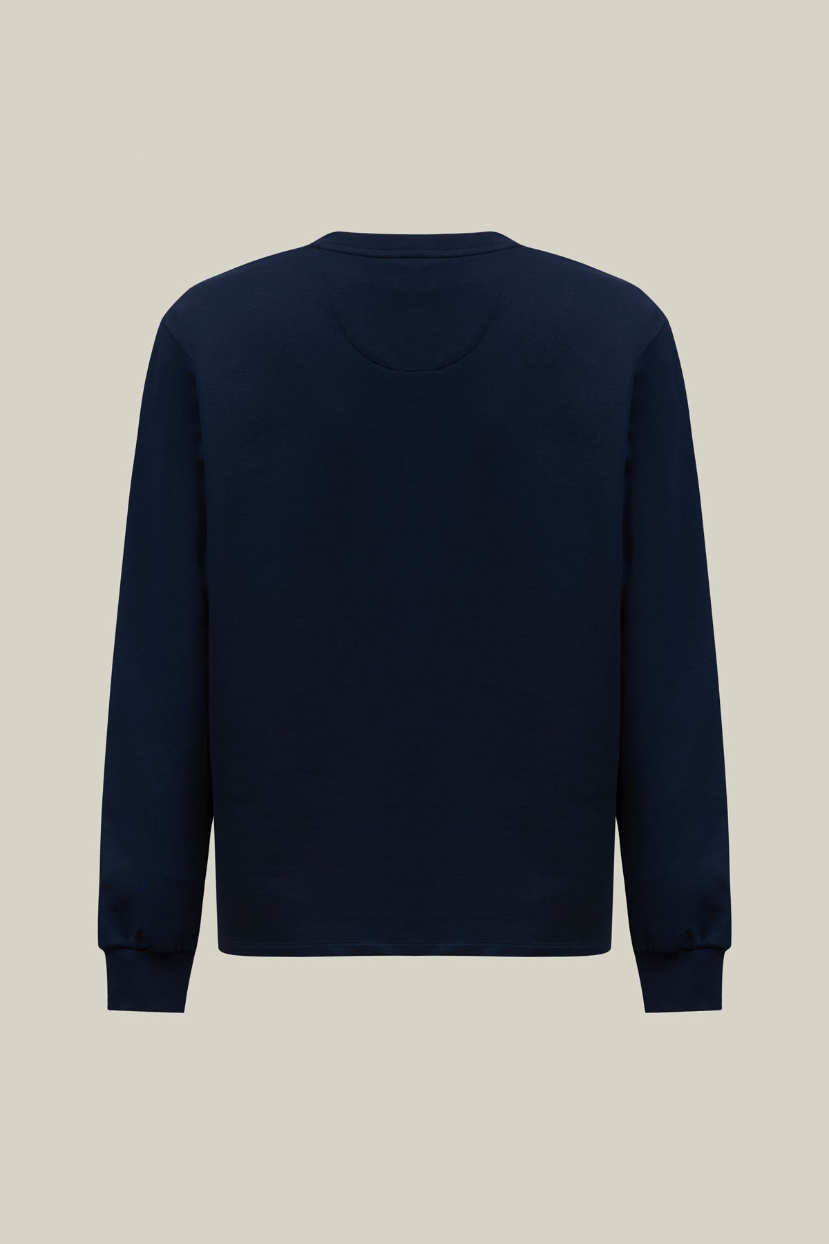 Classic men's sweatshirt in navy