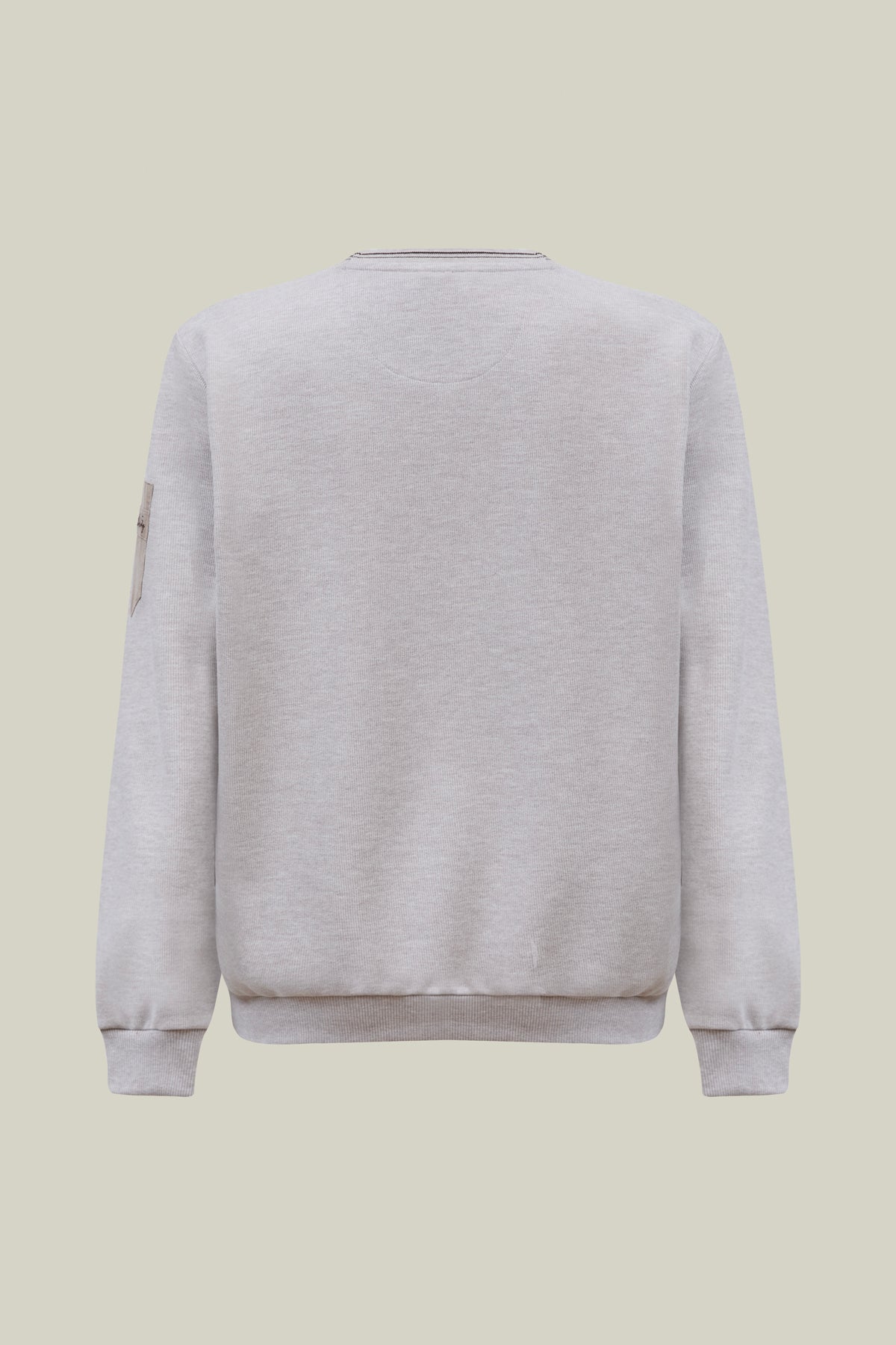 Sweatshirt mit Rundhals & Cord-Details.