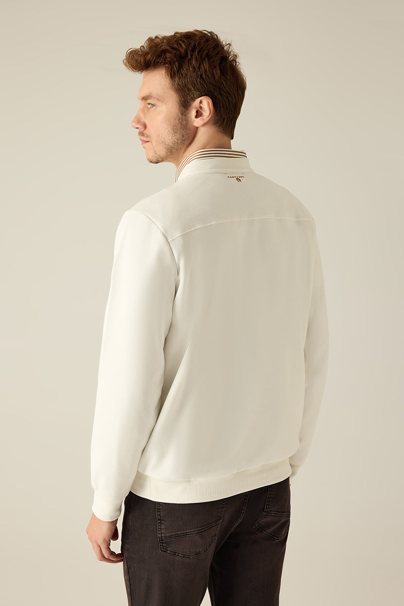 Sweatshirt Wanderlust beige