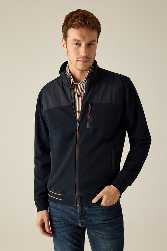 Men's jacket in navy