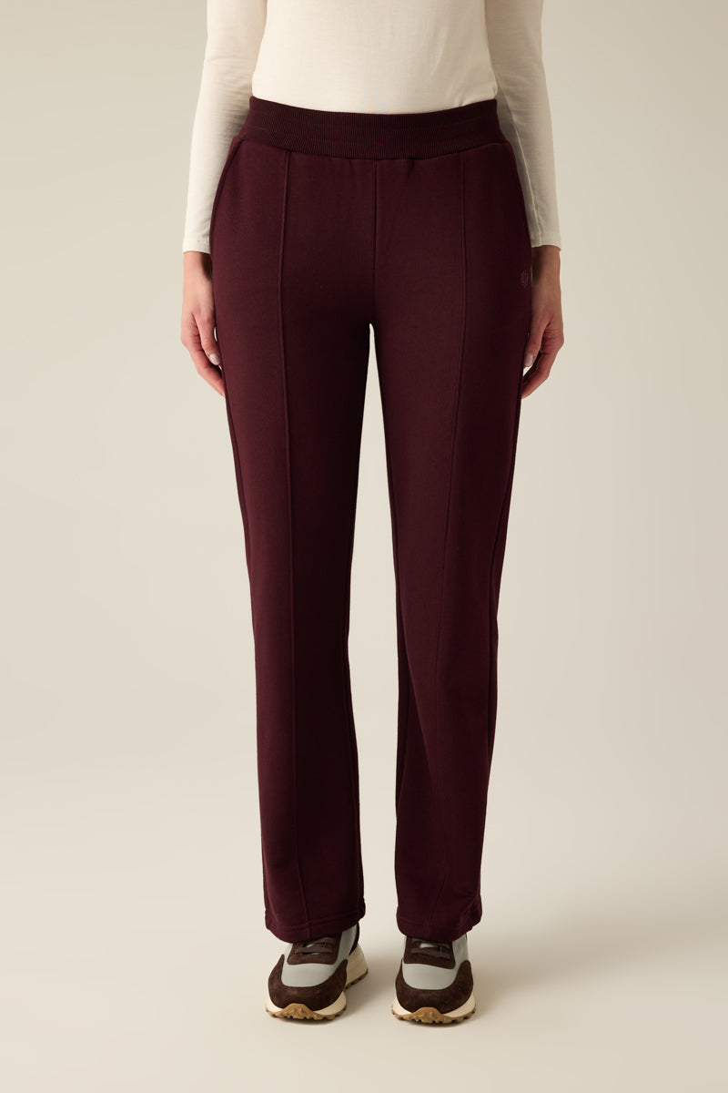 Damen Hose Dark Cherry – Bequem & Elegant