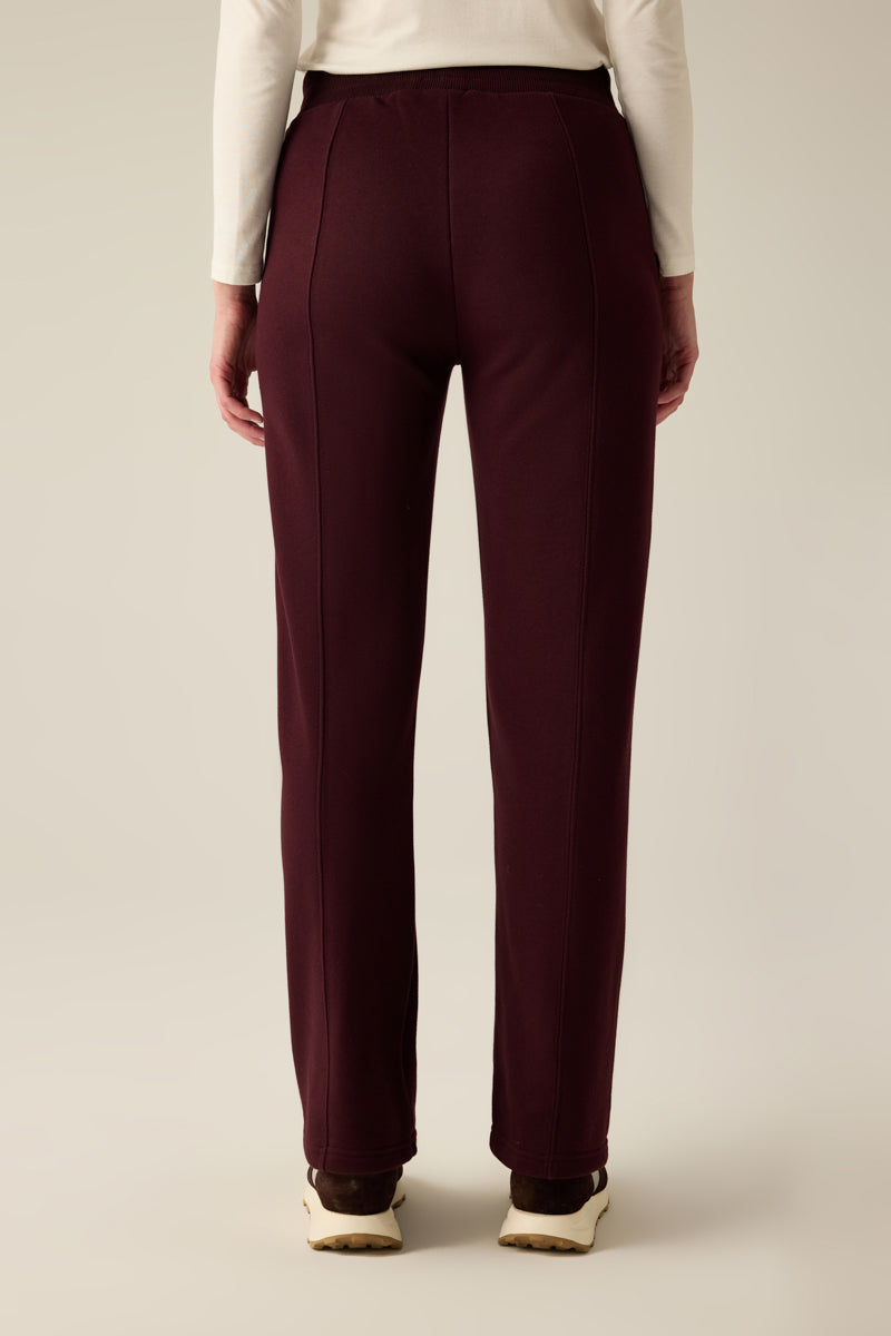 Women's Trousers Dark Cherry – Comfortable &amp; Elegant