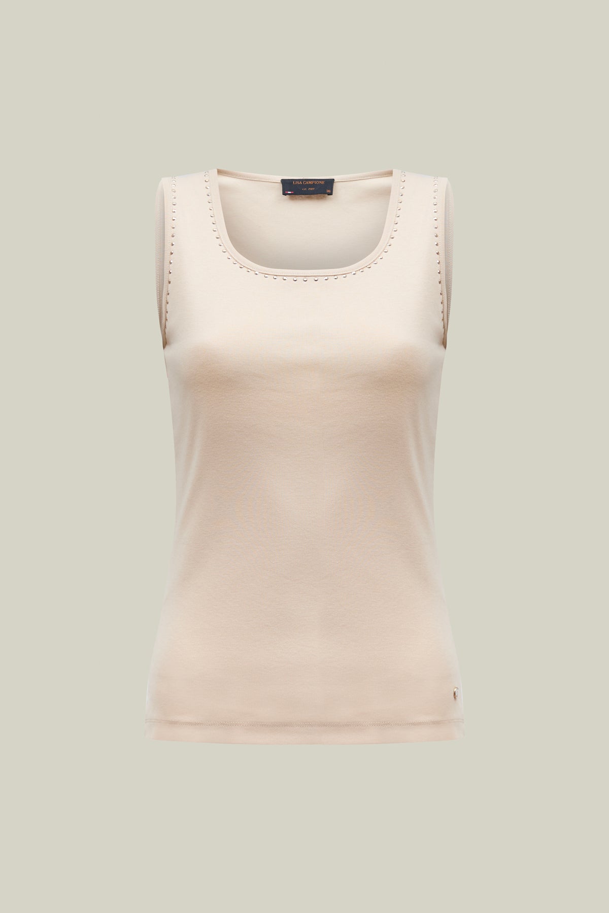 Damen Top – Beige