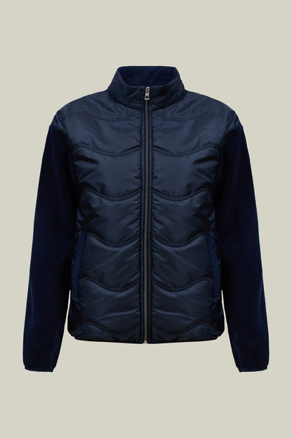 Women's Quilted Jacket – Navy – Lightweight &amp; Sporty Elegant