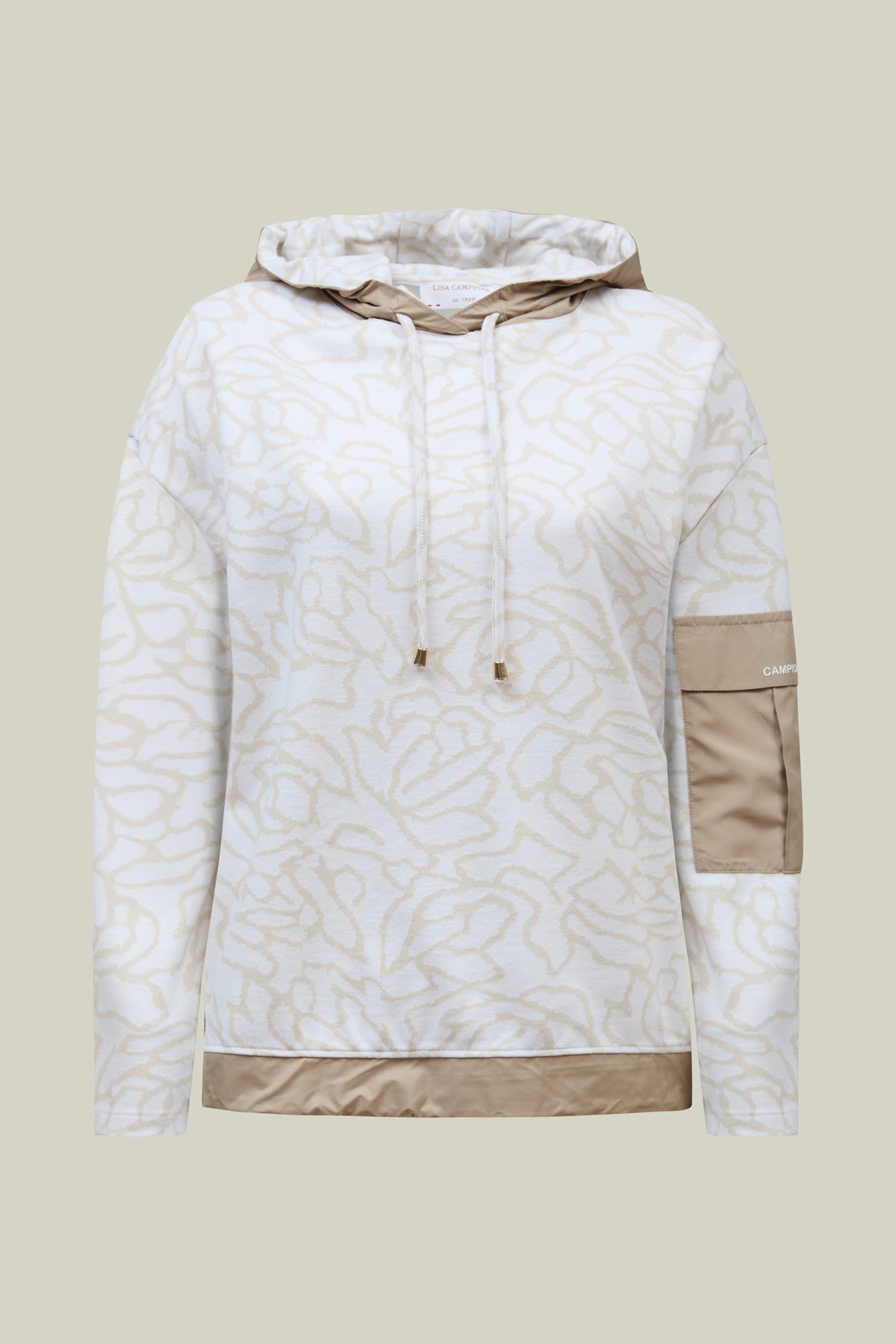 Women's Sweatshirt – Round Neck Beige