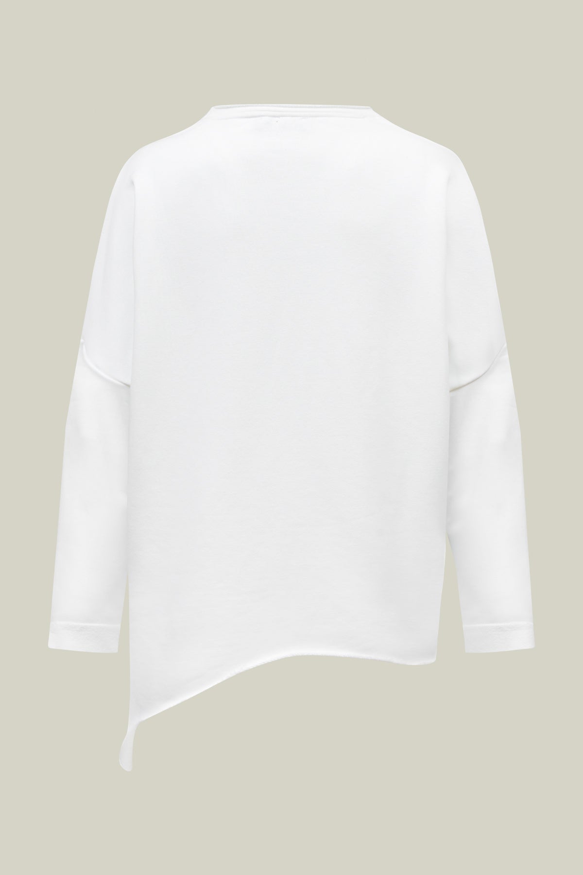 Women's T-shirt with print and cut-out details – White