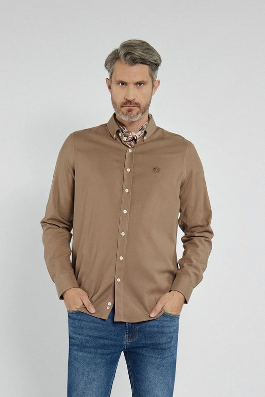 Herren Hemd – Brown