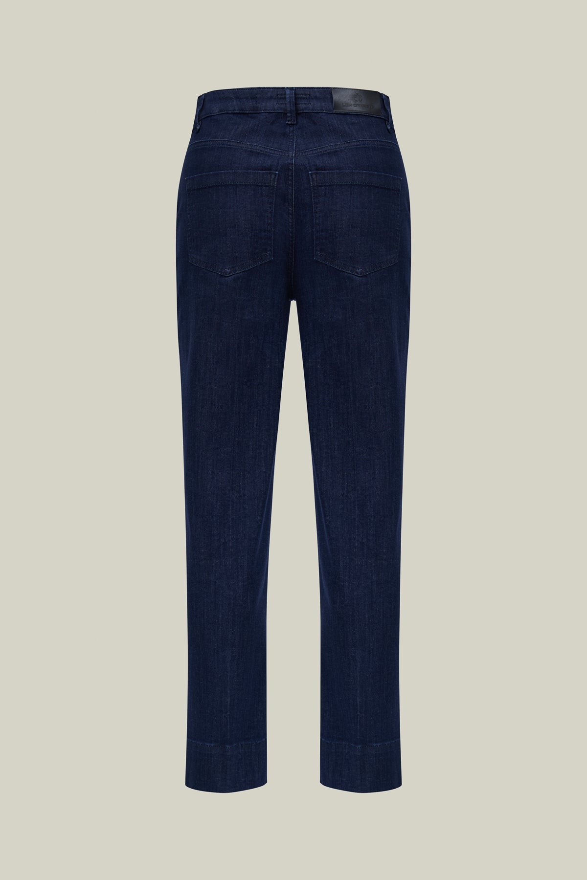 Elegant Dark Blue Women's Trousers