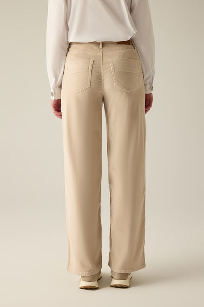 Beige Damen Hose