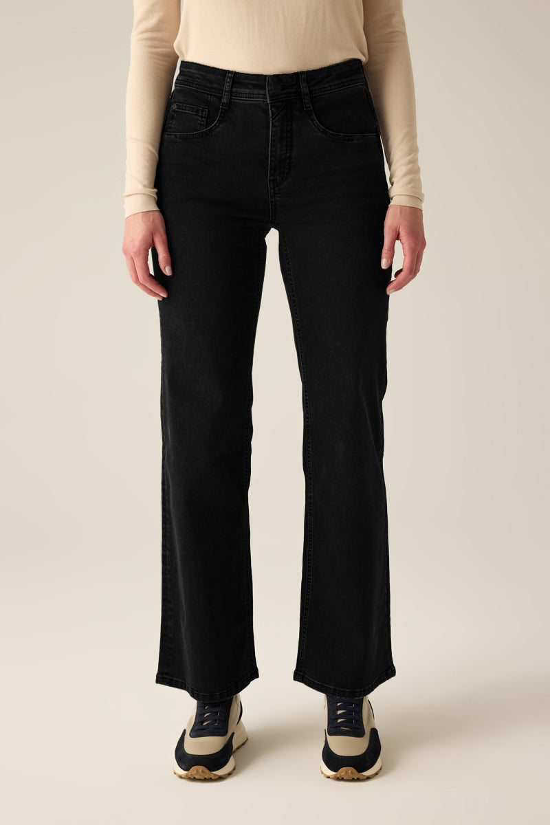 5-Pocket-Jeans in Black Black.