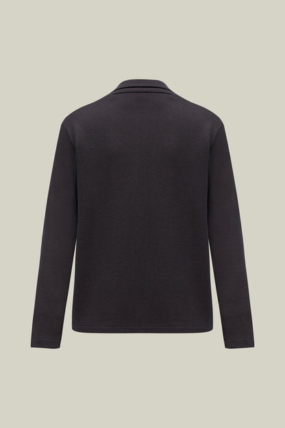 Herren Strick-Blazer in Brown