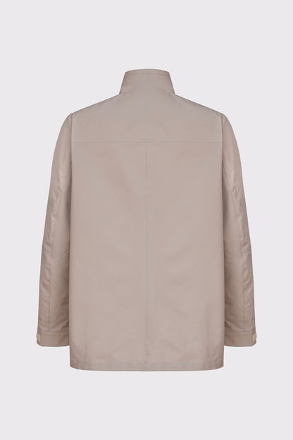 Technische Jacke aus Polyester‑Elasthan‑Mix mit Stehkragen (1/1 Arm)