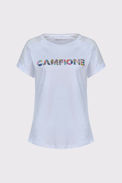 T-Shirt Find Your Rhythm– Sportiver Sommerlook aus 100 % Baumwolle