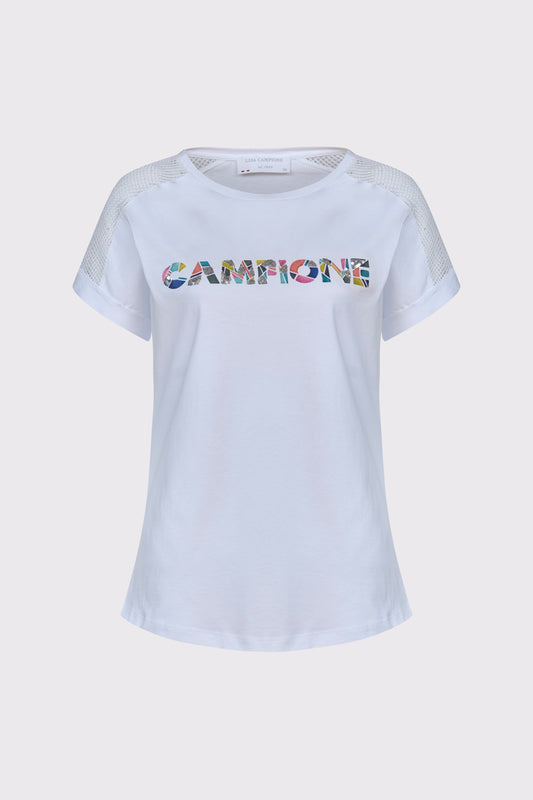 T-Shirt Find Your Rhythm– Sportiver Sommerlook aus 100 % Baumwolle