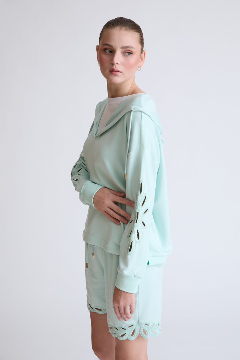 Sweat-Hoodie Coastal Currents– Komfort trifft modernen Style
