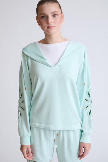 Sweat-Hoodie Coastal Currents– Komfort trifft modernen Style