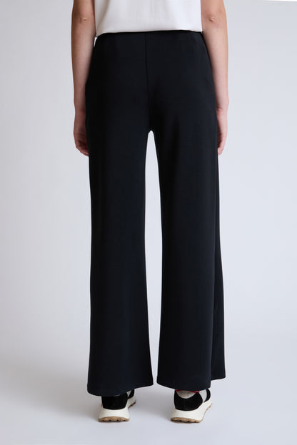 Sweat‑Hose aus Modal‑Polyester‑Mix mit Kontrastdetail