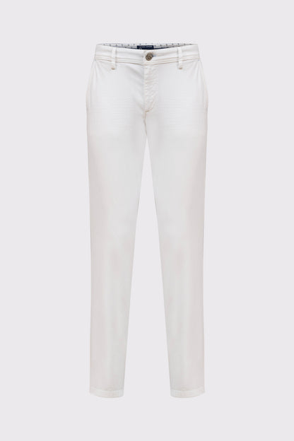 Claudio Campione Baumwoll-Chino mit Stretch