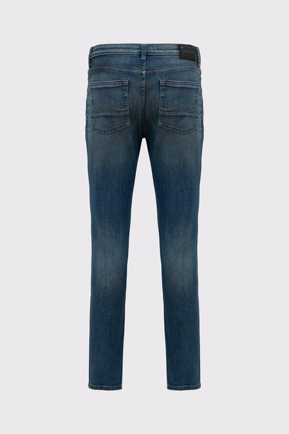 5‑Pocket‑Jeans aus Baumwoll‑Elasthan mit klassischer Waschung