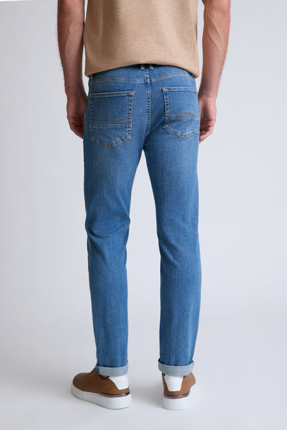 Jeans aus Baumwolle‑Polyester‑Elasthan im 5‑Pocket‑Design