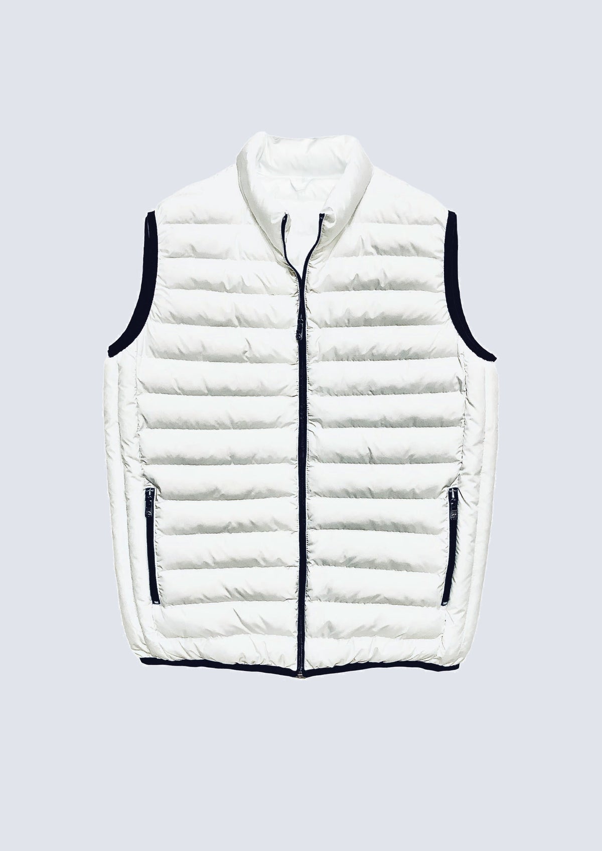 Steppweste aus Polyester mit Stehkragen – 40100