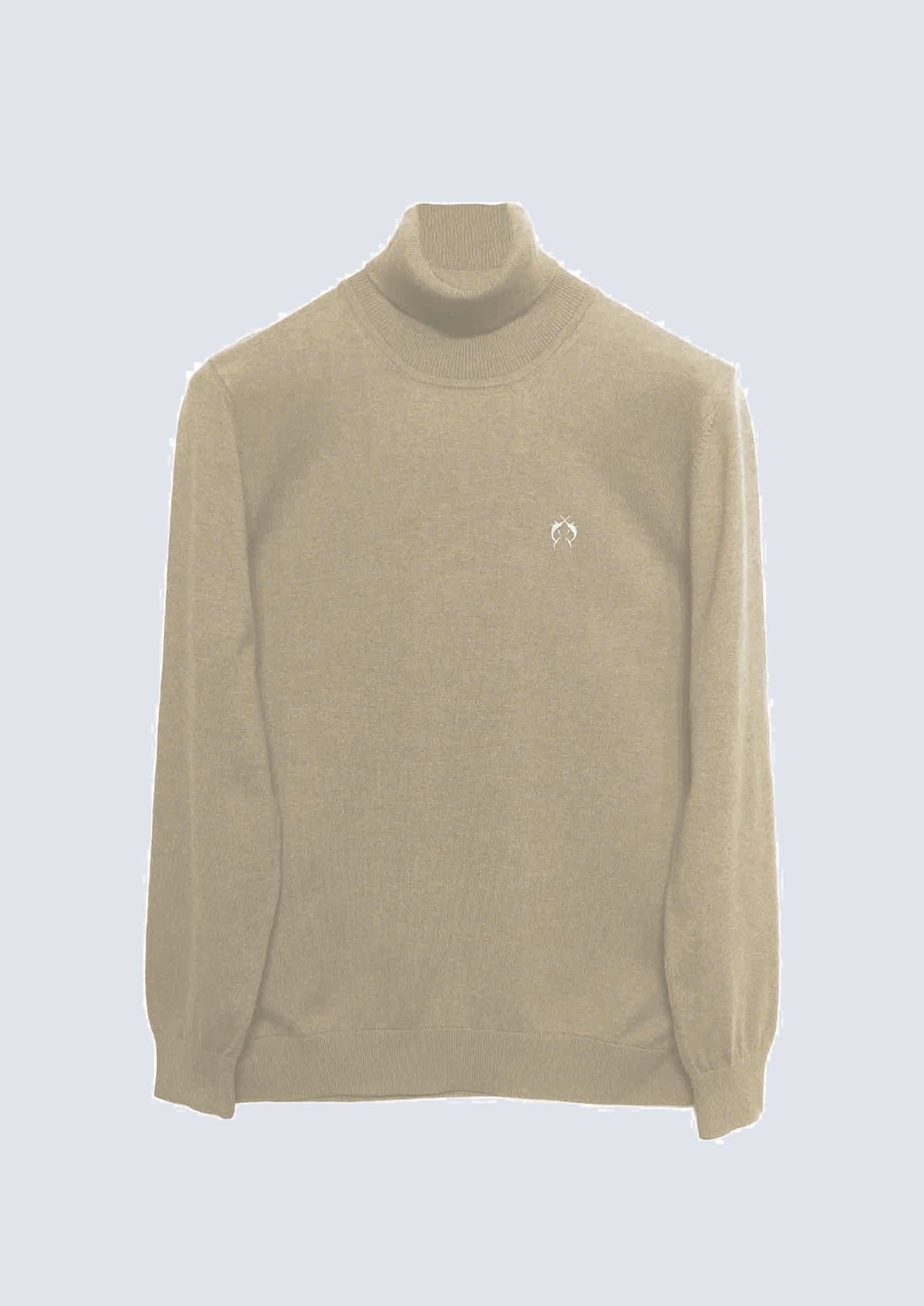 Feinstrick‑Pullover mit Rollkragen aus Baumwoll‑Acryl‑Mix – 40901