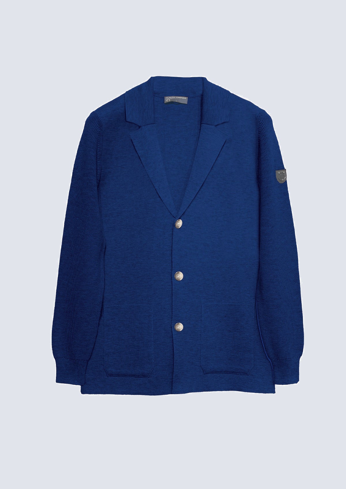 Strickblazer aus Baumwoll‑Acryl‑Mix – 85400