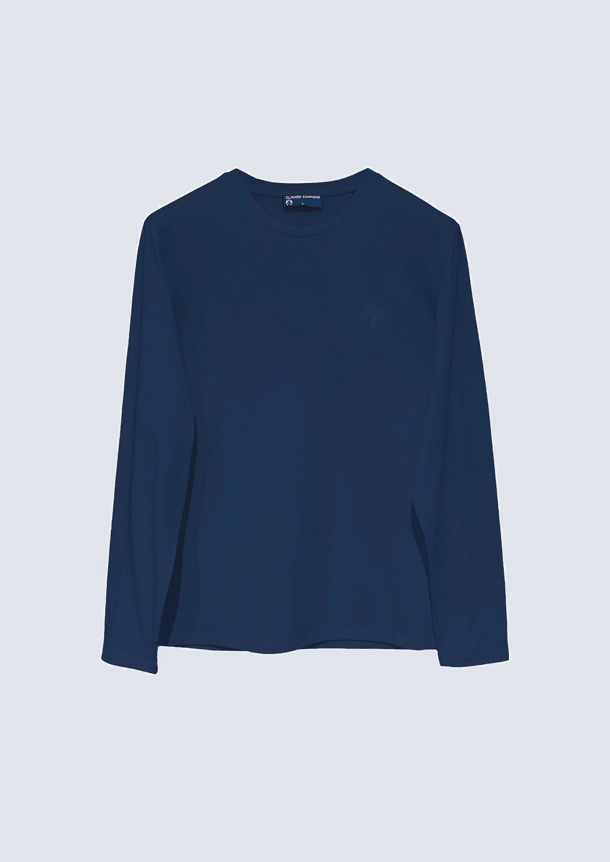 Langarm‑T‑Shirt aus Modal‑Baumwoll‑Mix mit Rundhalsausschnit – 85400