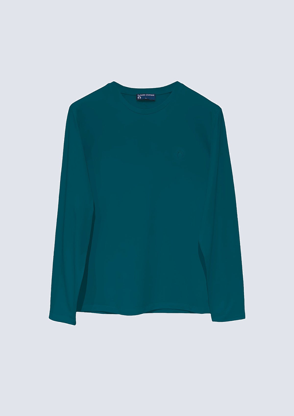 Langarm‑T‑Shirt aus Modal‑Baumwoll‑Mix mit Rundhalsausschnit – 85900