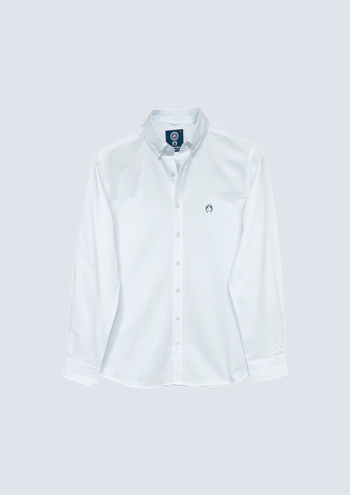 Button‑Down‑Hemd aus Baumwolle‑Lyocell‑Mix – 10005