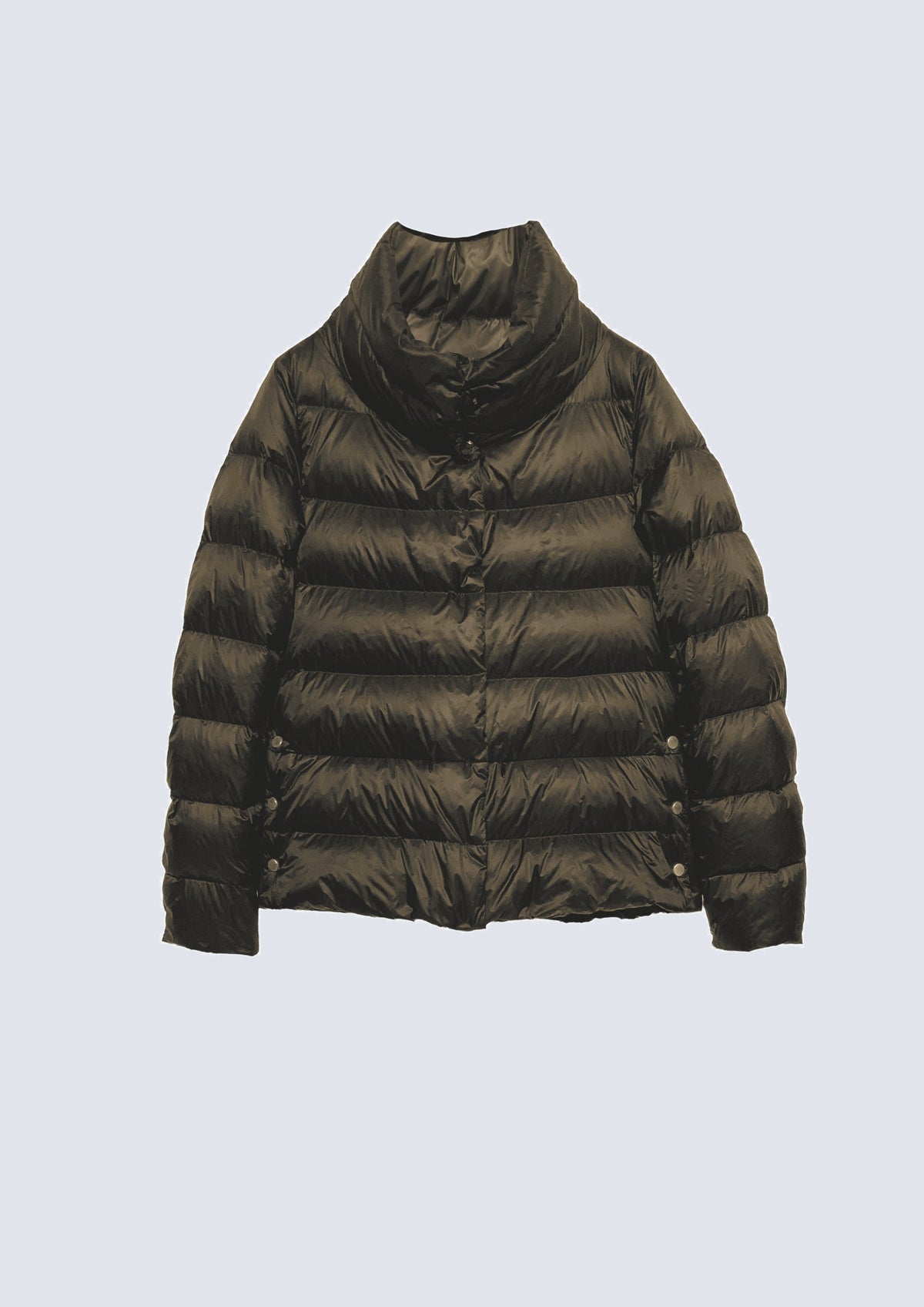 Steppjacke aus Polyamid mit Stehkragen – 43700