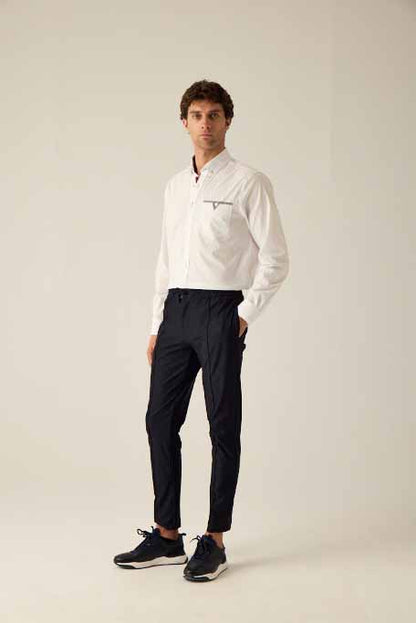 Men's trousers with elasticated waistband – classic, modern and comfortable